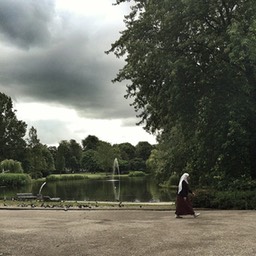 Oosterpark Woman Walking