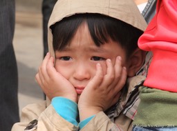 Tears. Little Boy+